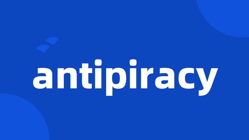 antipiracy