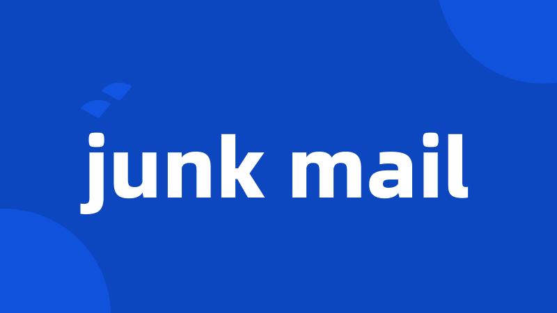 junk mail