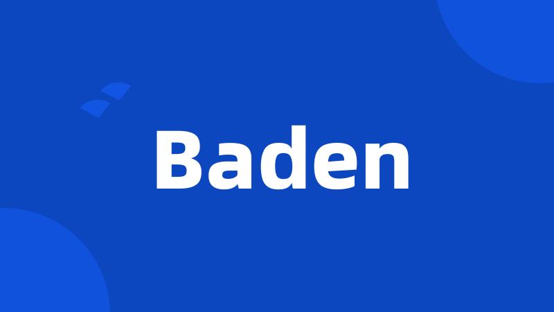 Baden