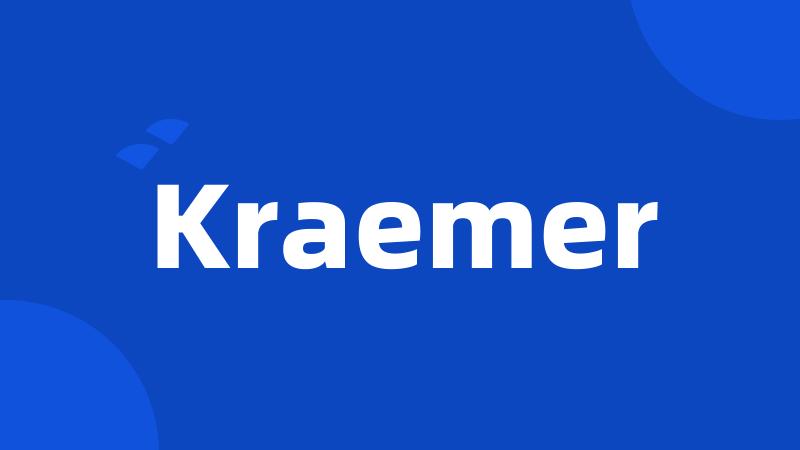 Kraemer