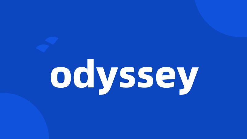 odyssey