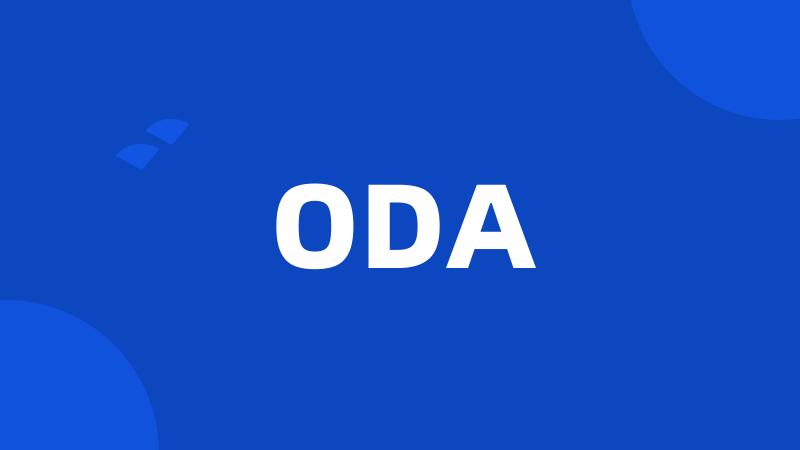 ODA