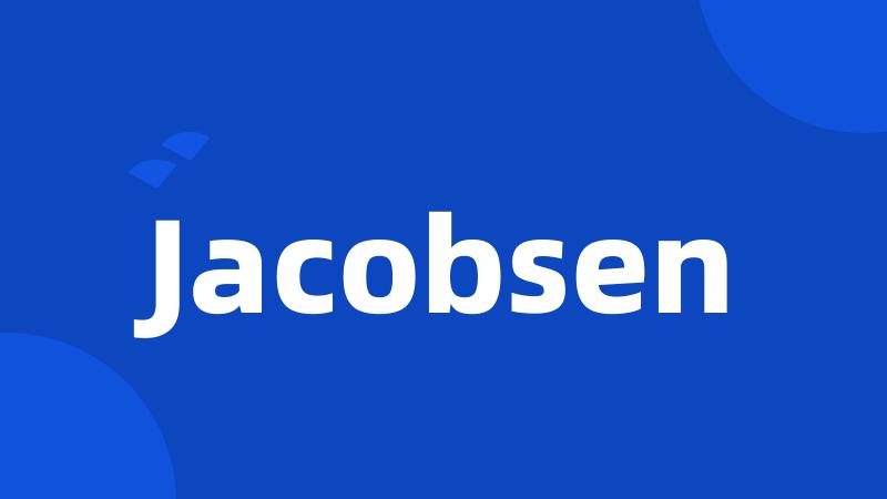 Jacobsen