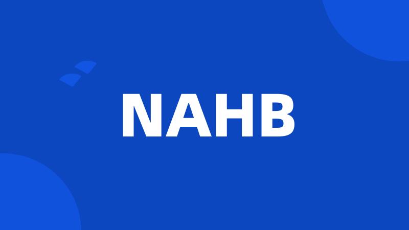 NAHB