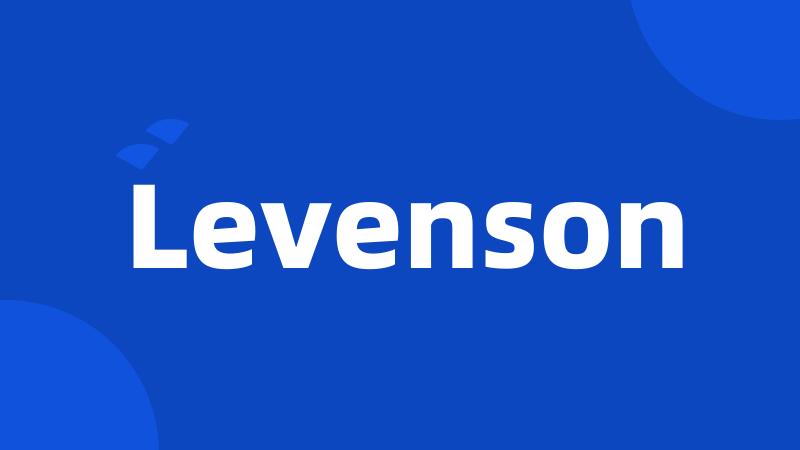 Levenson