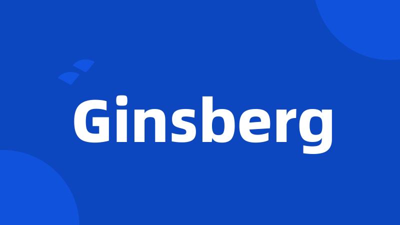 Ginsberg