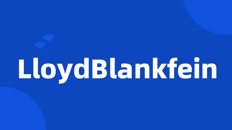 LloydBlankfein