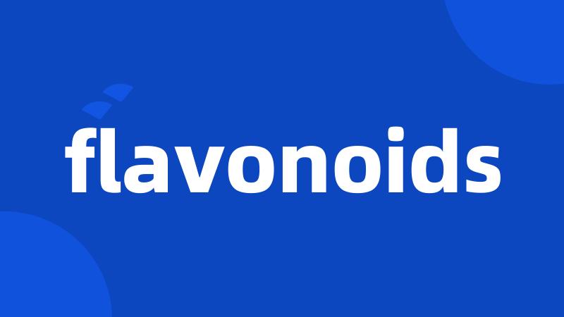 flavonoids