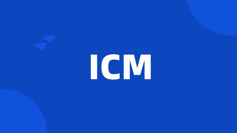 ICM