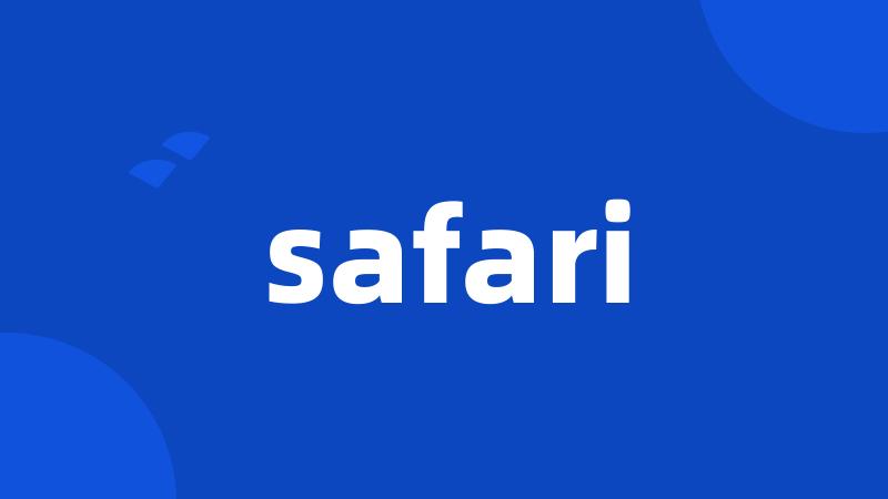 safari