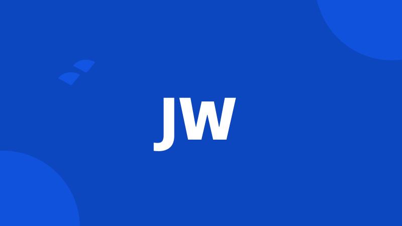 JW