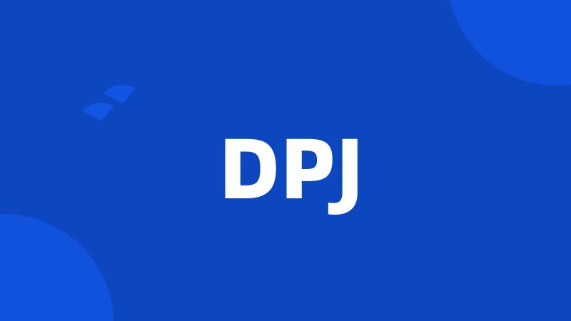 DPJ