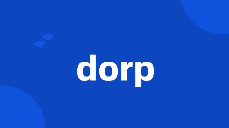 dorp