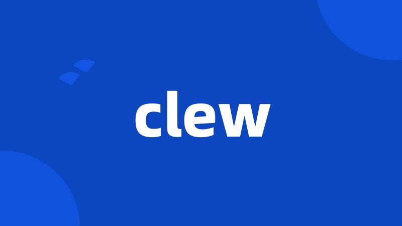 clew