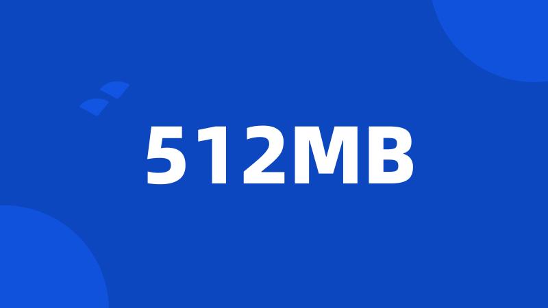 512MB