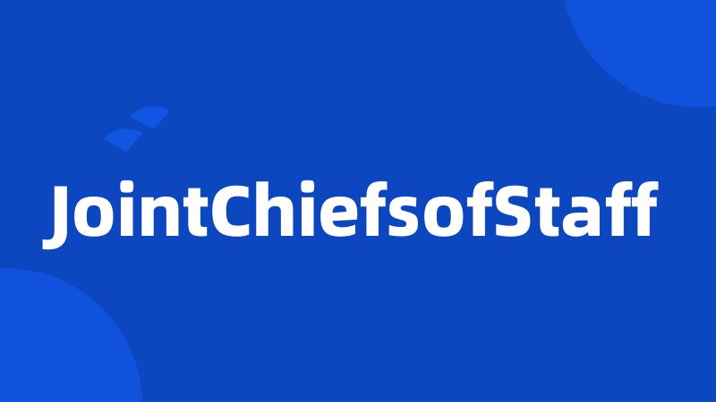 JointChiefsofStaff