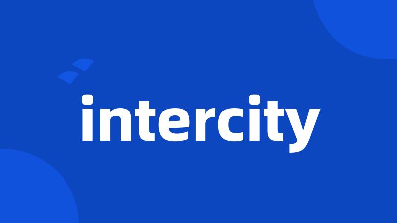 intercity