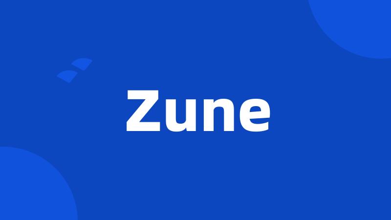 Zune