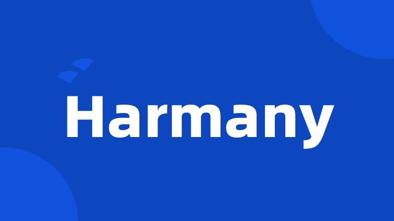 Harmany