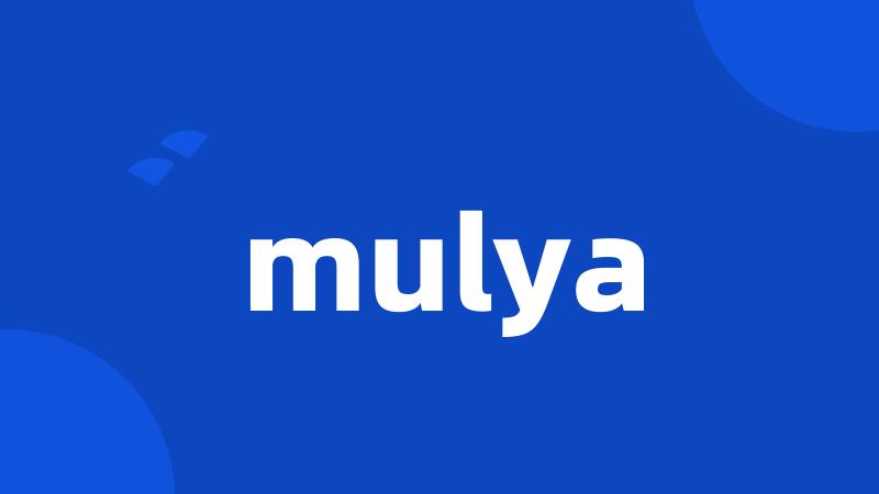 mulya