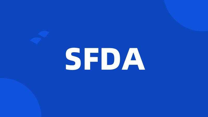 SFDA