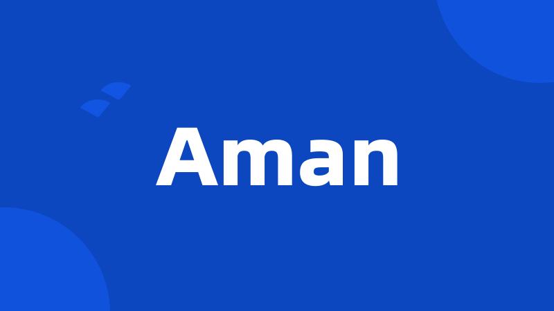 Aman