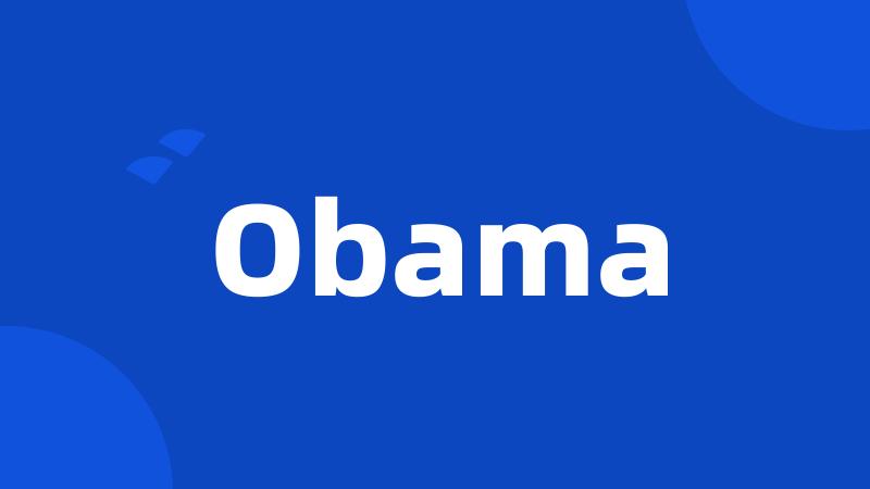 Obama