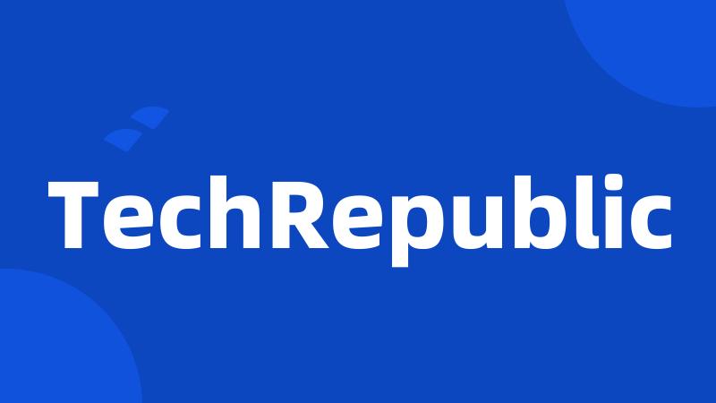 TechRepublic