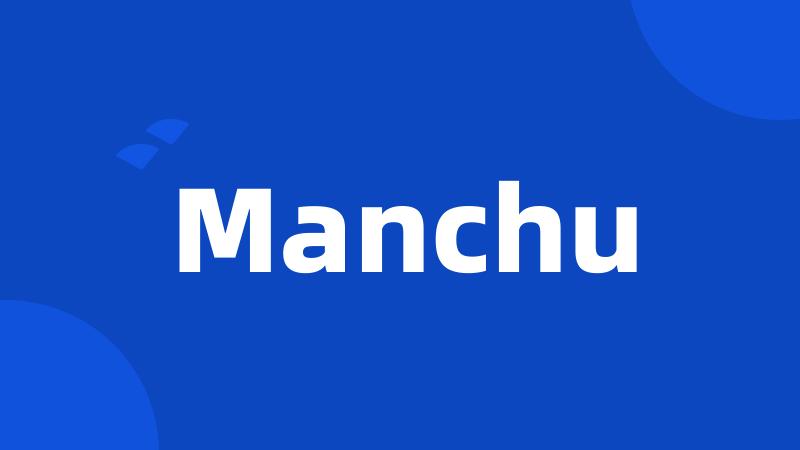 Manchu