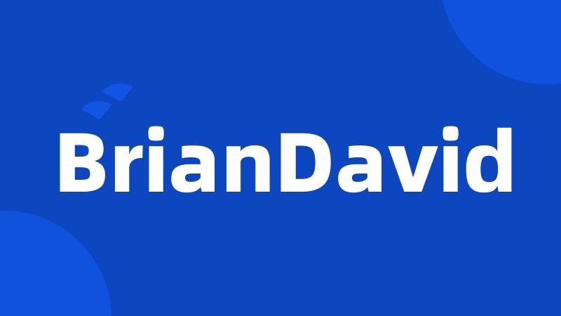 BrianDavid