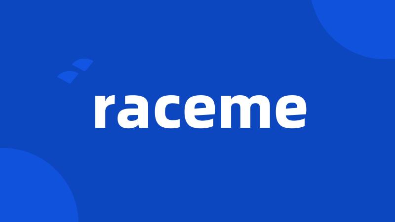 raceme