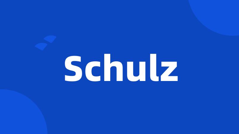 Schulz