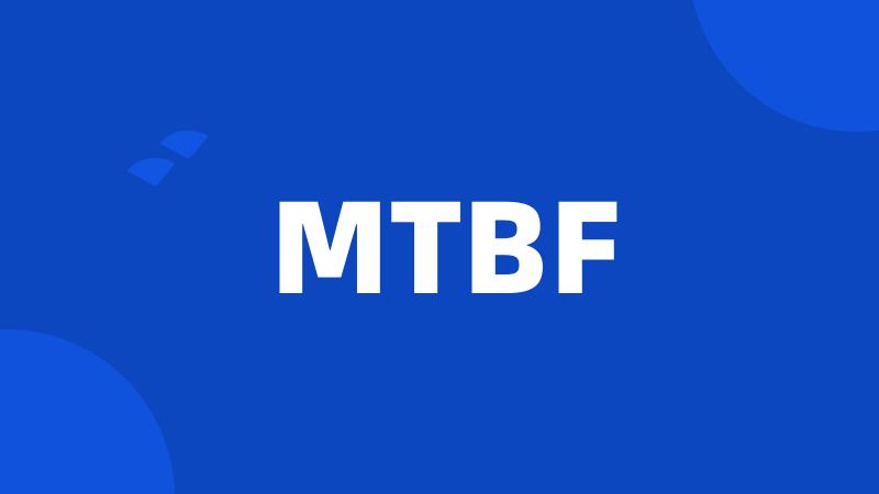 MTBF