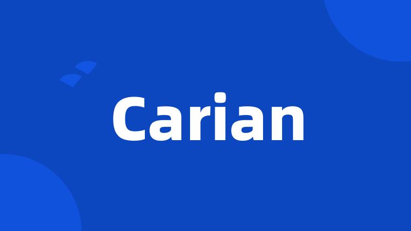 Carian