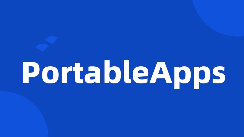 PortableApps