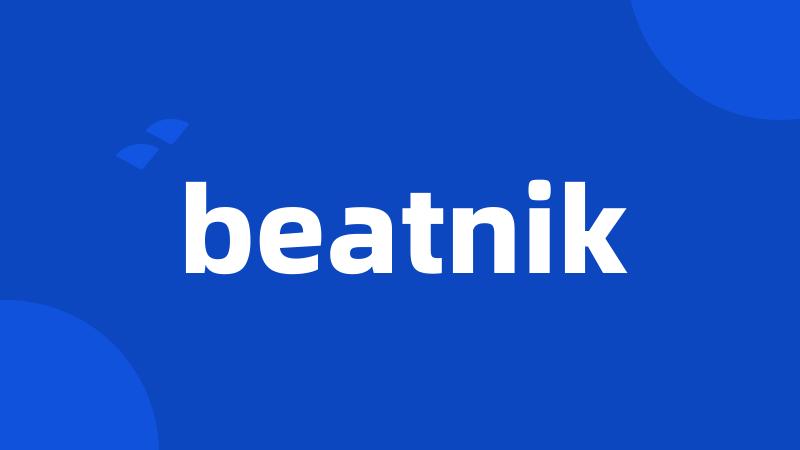 beatnik