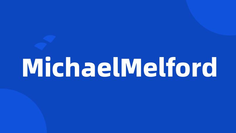 MichaelMelford