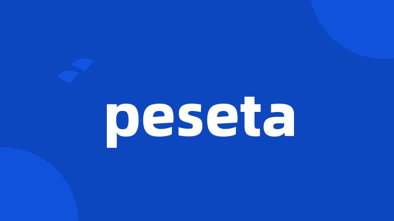 peseta