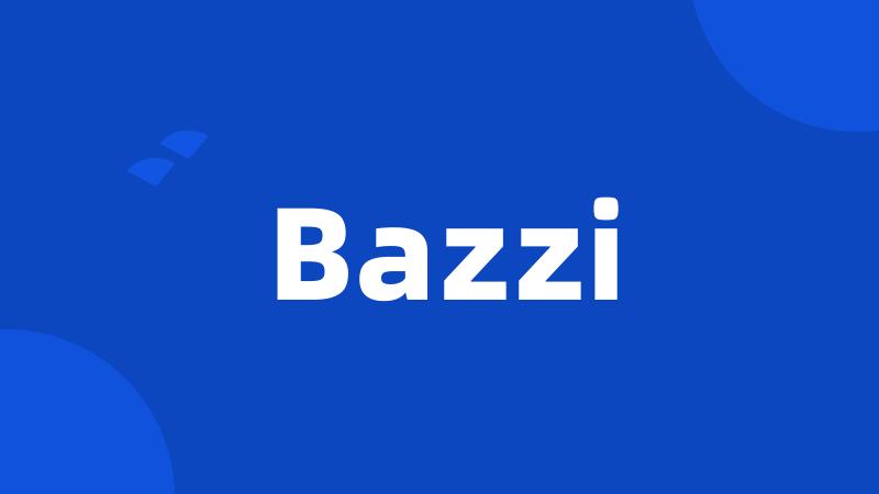 Bazzi