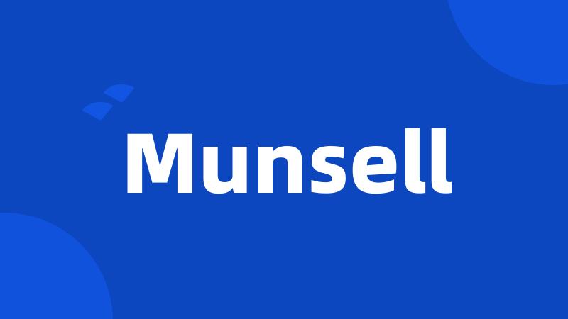 Munsell