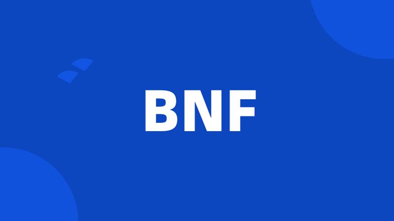 BNF