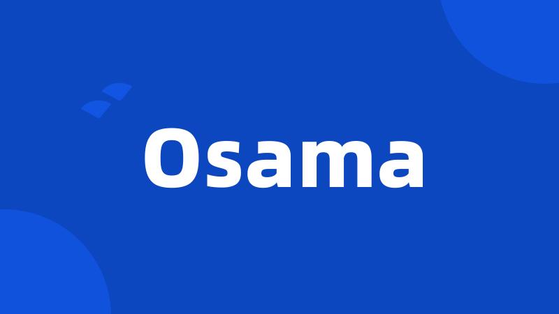 Osama