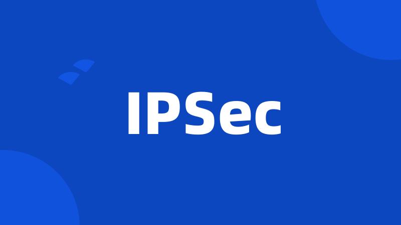 IPSec