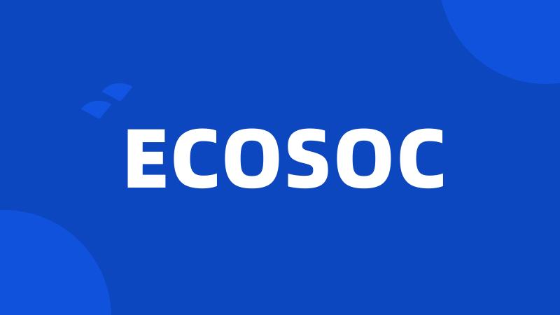 ECOSOC