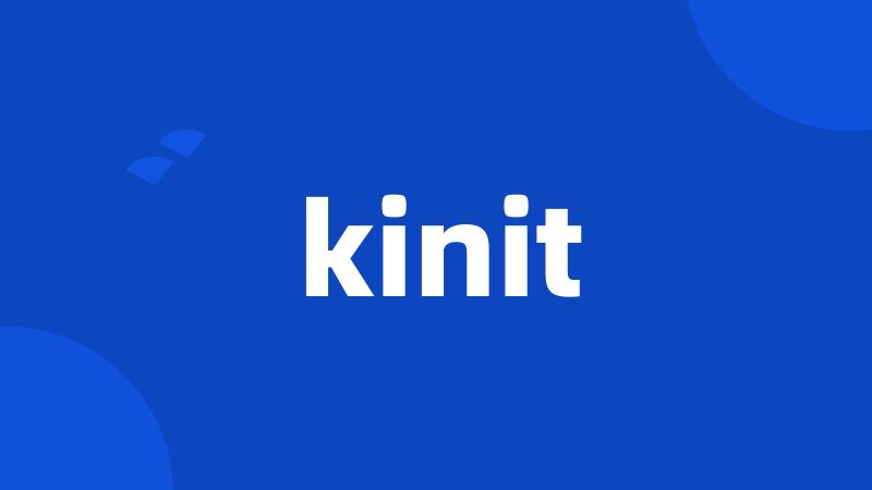 kinit