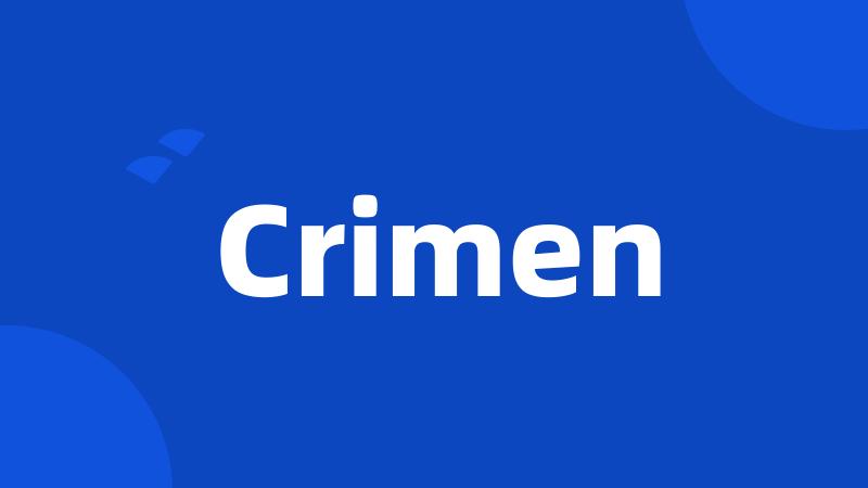 Crimen