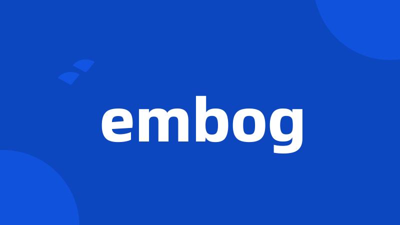 embog