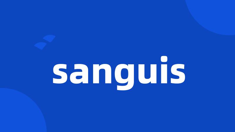 sanguis