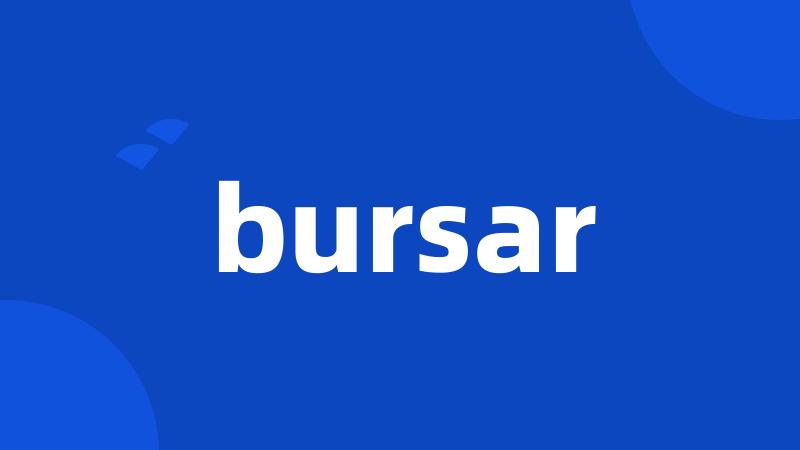 bursar