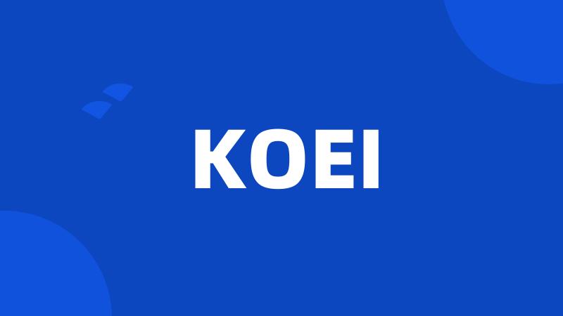 KOEI